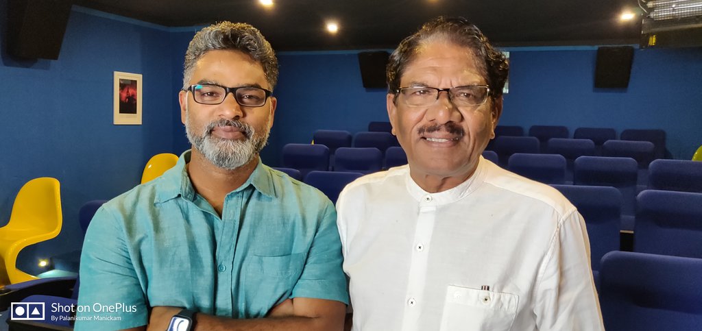 தமிழக இயக்குனர் பாராதிராஜா அவர்களுடன் ரஞ்சித்